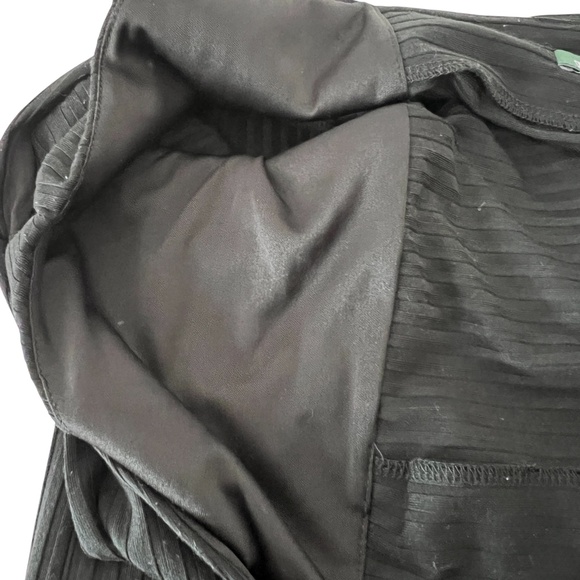 Wild Fable‎ Ribbed Sleeveless Jumpsuit with Square Neck Size XXL Black Wide Leg - Picture 7 of 10